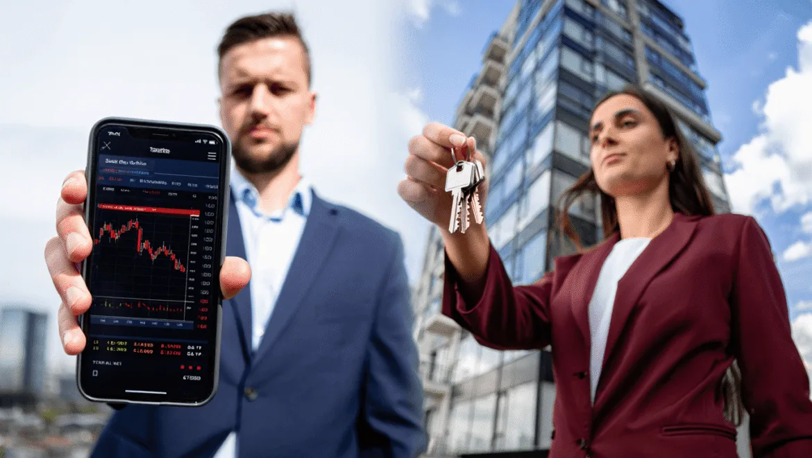 Investir en bourse ou immobilier en 2025 : quel est le meilleur placement ?