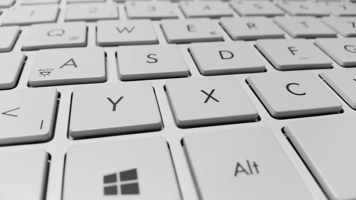 Vue d'écran d'un portail d'accès employeur sur ordinateur portable