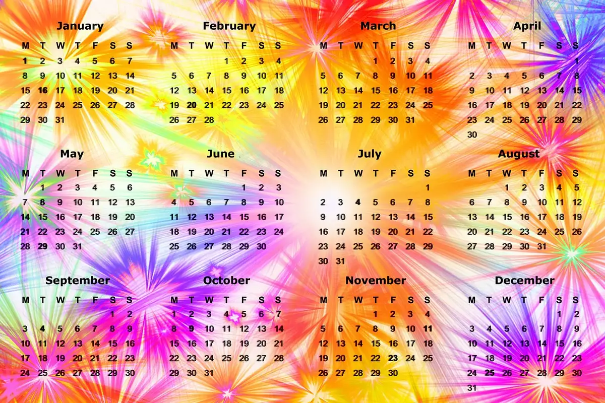 Calendrier marqué indiquant un délai de deux ans